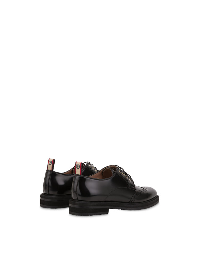 Pollini Derby In Vitello Abrasivato Mannish Nero Hotsell