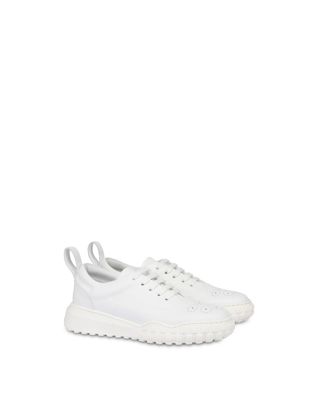 Pollini Sneakers In Vitello Runabout Smaltimento dello stoccaggio