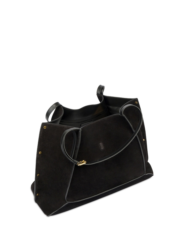 Pollini Shopper In Crosta Austin Medium Vendita
