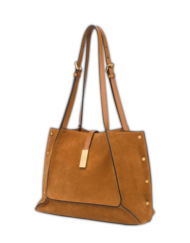 Pollini Shopper In Crosta Austin Small Promozione