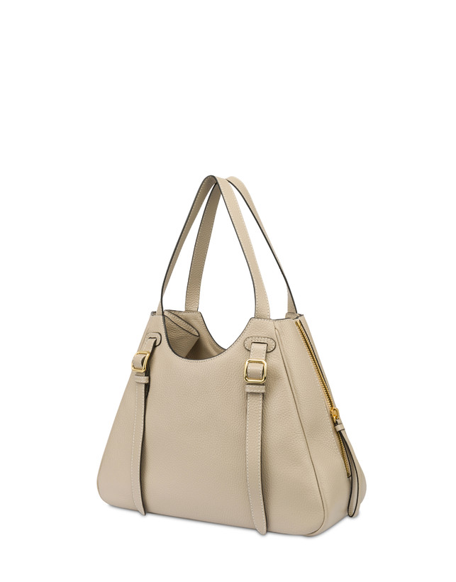 Pollini Shopper In Vitello Bottalato Rider Sconto