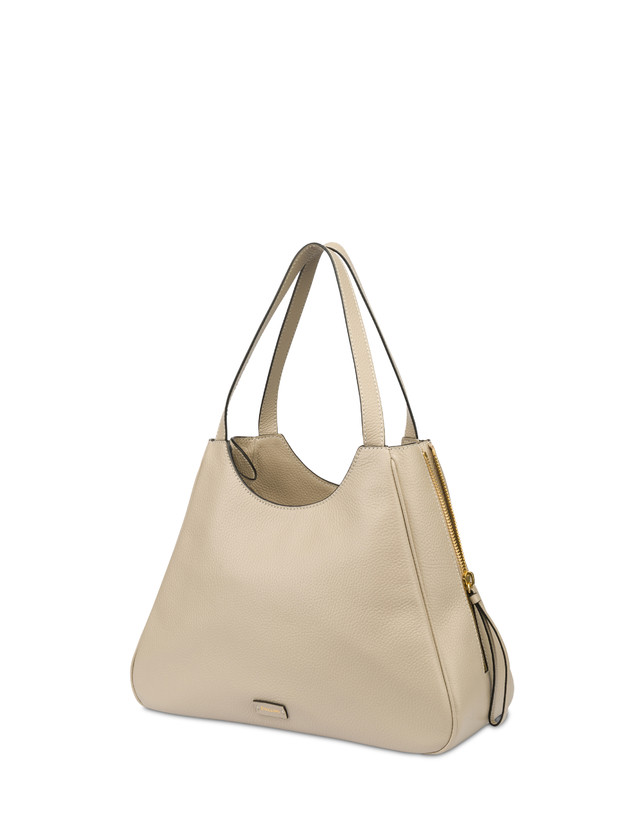 Pollini Shopper In Vitello Bottalato Rider Sconto