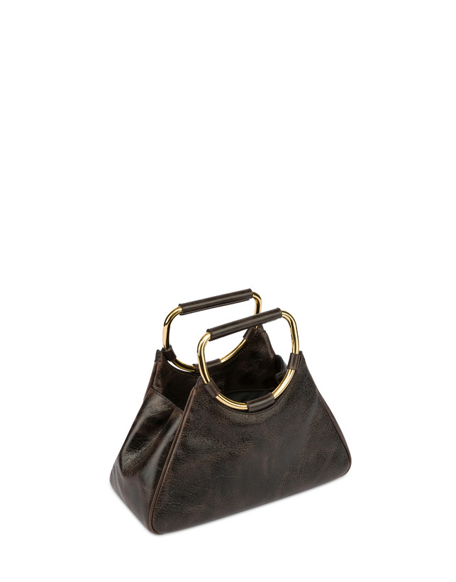 Pollini Clutch In Vitello Vintage Armour Economico