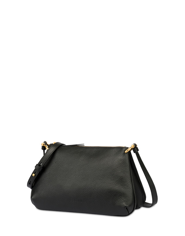 Pollini Borsa A Tracolla In Vitello Bottalato Double Marlene Saldi