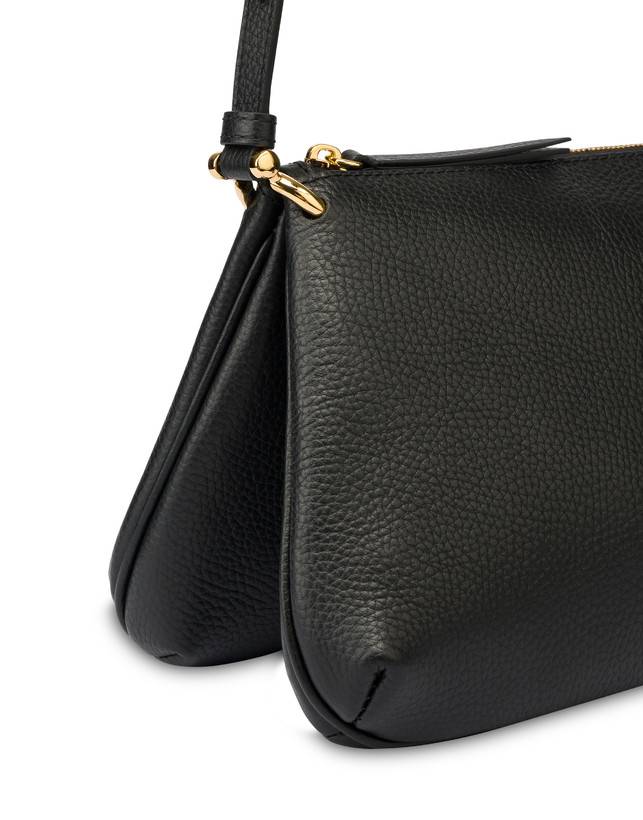 Pollini Borsa A Tracolla In Vitello Bottalato Double Marlene Saldi
