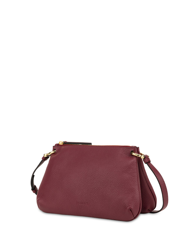 Pollini Borsa A Tracolla In Vitello Bottalato Double Marlene Offerte