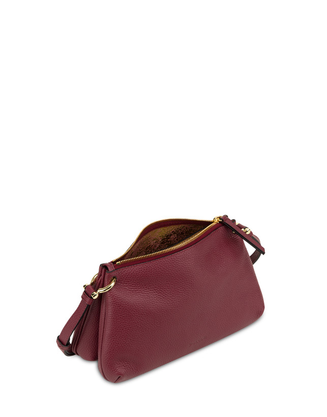 Pollini Borsa A Tracolla In Vitello Bottalato Double Marlene Offerte