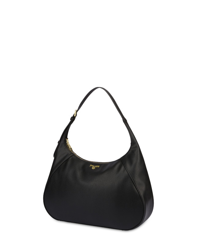 Pollini Hobo Bag Nina Nero In Saldo