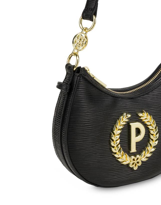 Pollini Hobo Bag Mini Ibis Nero 2025