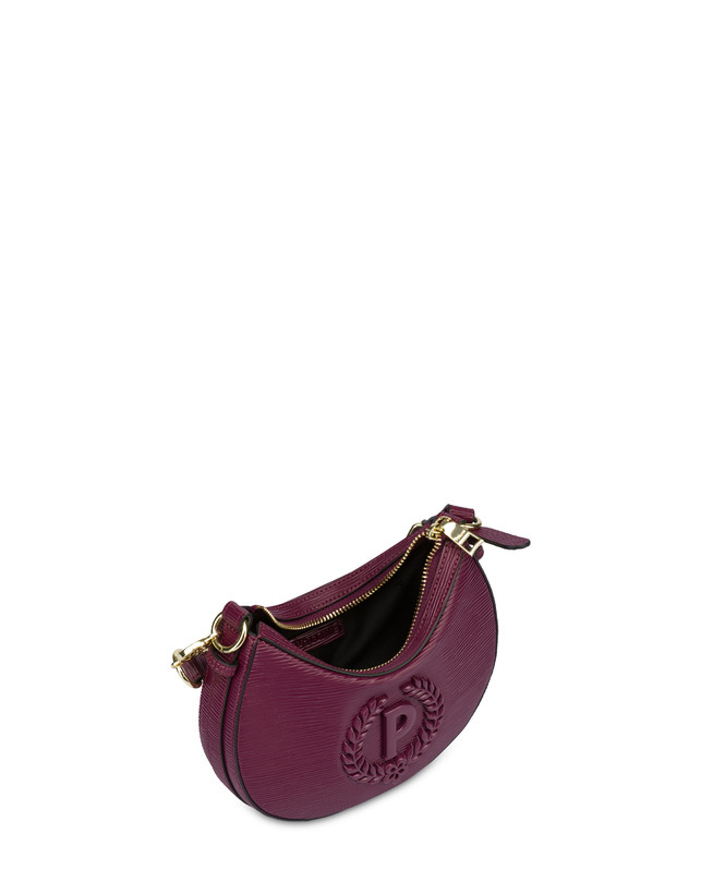 Pollini Hobo Bag Mini Ibis Burgundy Italy