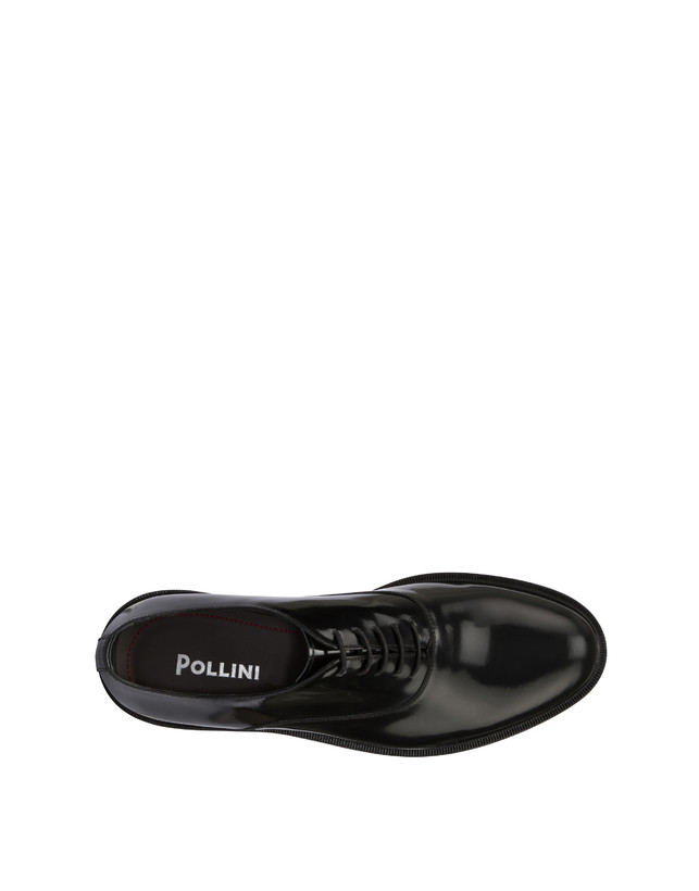 Pollini Francesine In Vitello Abrasivato 1920 Nero Promozione