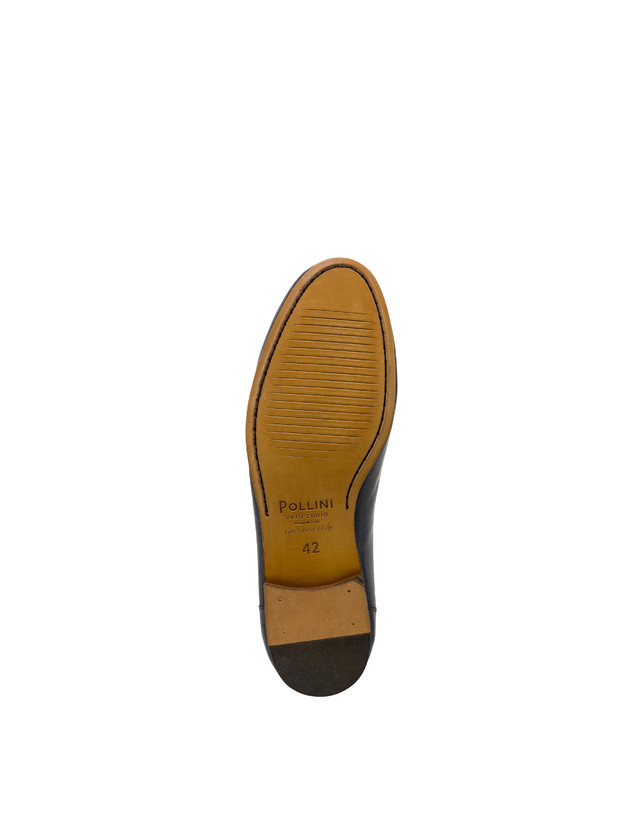 Pollini Derby In Capra Flexy Blu Qualità Garantita