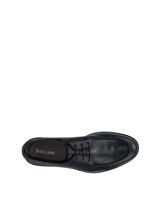Pollini Derby In Vitello Green Field Blu Fino Al -60%