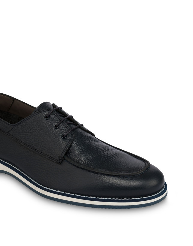 Pollini Derby In Vitello Green Field Blu Fino Al -60%