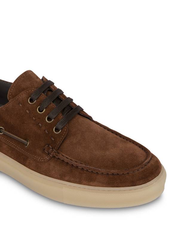 Pollini Scarpa Da Barca In Crosta Holiday Marrone Affare Del Giorno