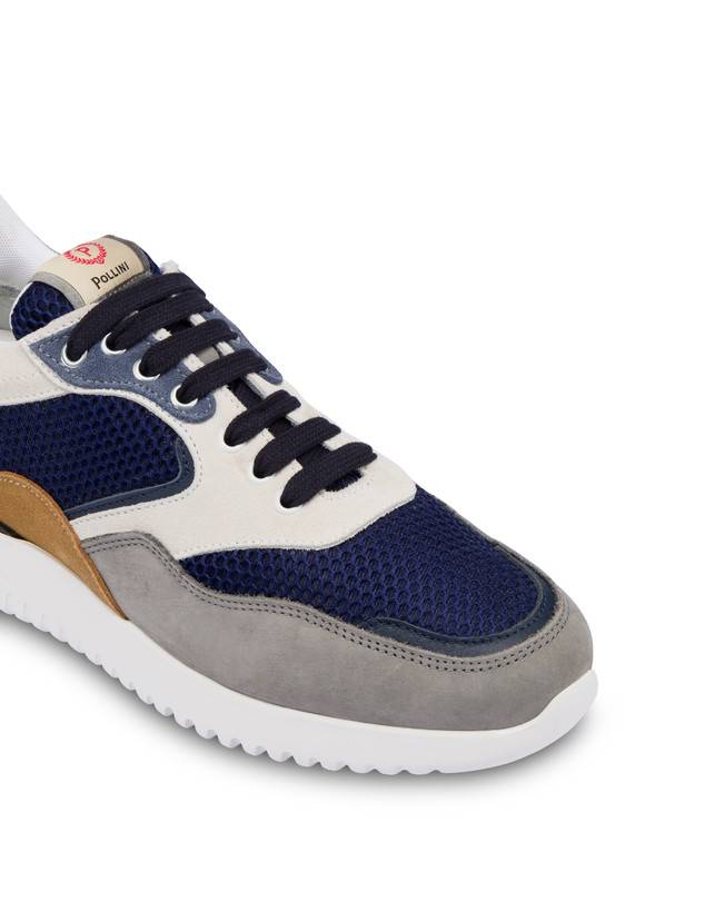 Pollini Sneakers Multicolor B-side Blu/grafite/navy/bianco/azzurro/mais Sconto
