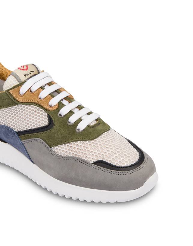Pollini Sneakers Multicolor B-side Bianco/grafite/nero/militare/mais/azzurro Novità