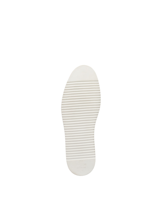 Pollini Derby In Pelle Stampa Traforata Foxing Blu Outlet