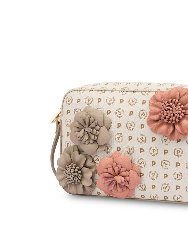 Pollini Camera Bag Piccola Heritage Flowers Avorio/ghiaccio Outlet