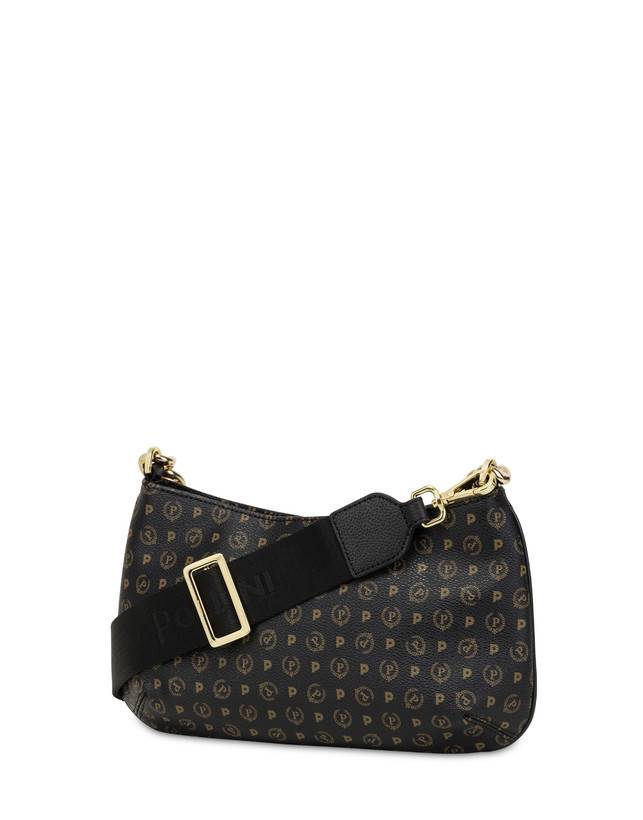 Pollini Borsa A Tracolla Heritage Logo Classic Nero/nero Moda