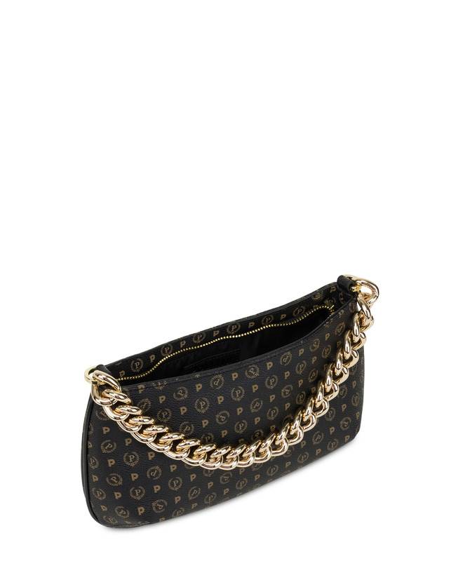 Pollini Borsa A Tracolla Heritage Logo Classic Nero/nero Moda