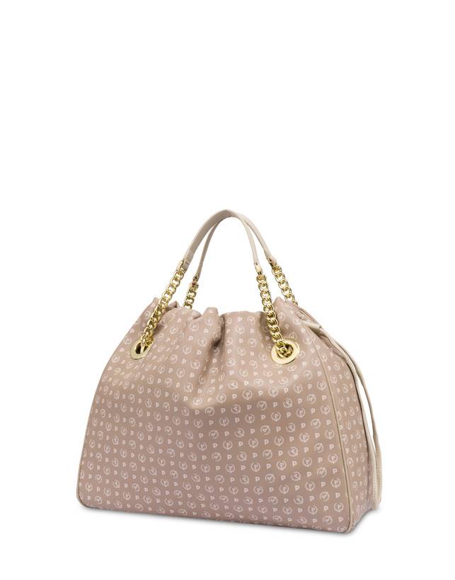 Pollini Borsa A Secchiello In Pvc Heritage Soft Touch Beige/avorio Grande vendita