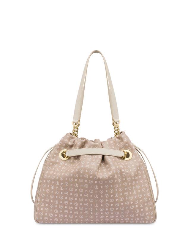 Pollini Borsa A Secchiello In Pvc Heritage Soft Touch Beige/avorio Grande vendita