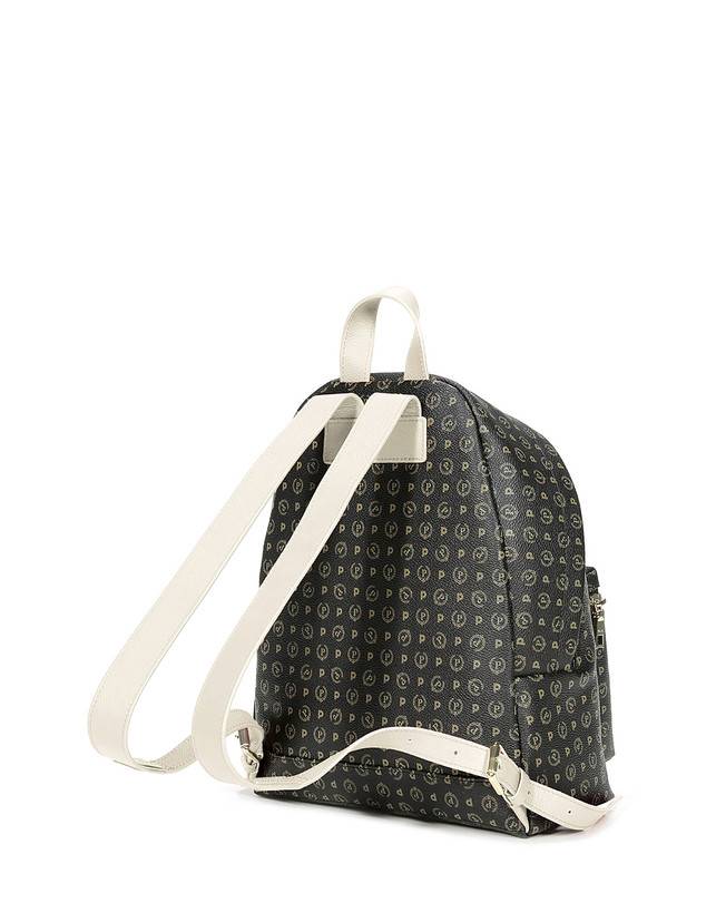 Pollini Zaino Heritage Logo Classic Nero/avorio Offerta per la Festa della Mamma
