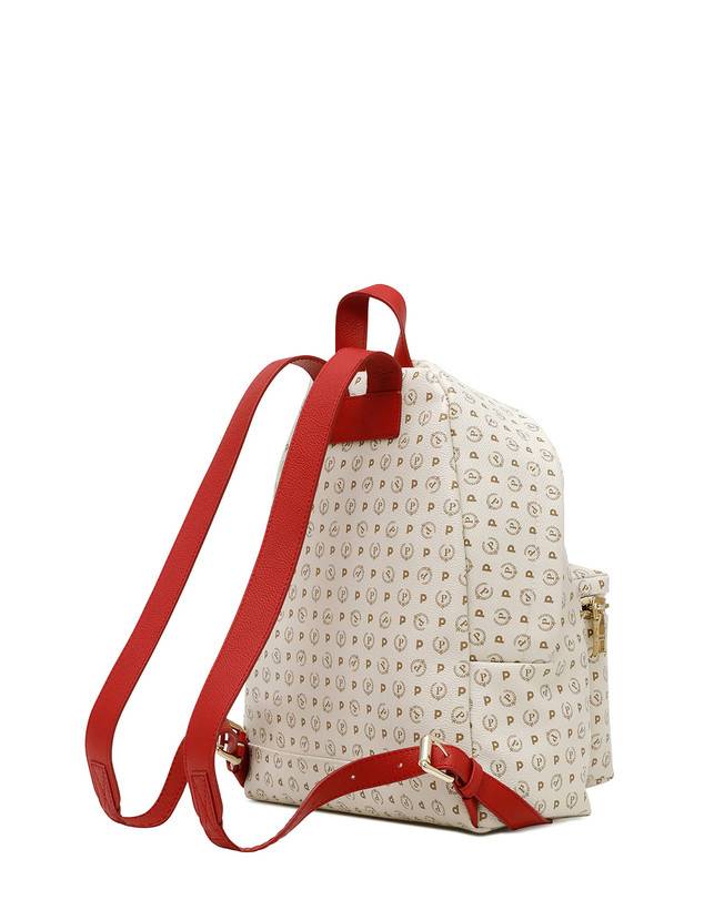 Pollini Zaino Heritage Logo Classic Avorio/lacca Offerta migliore