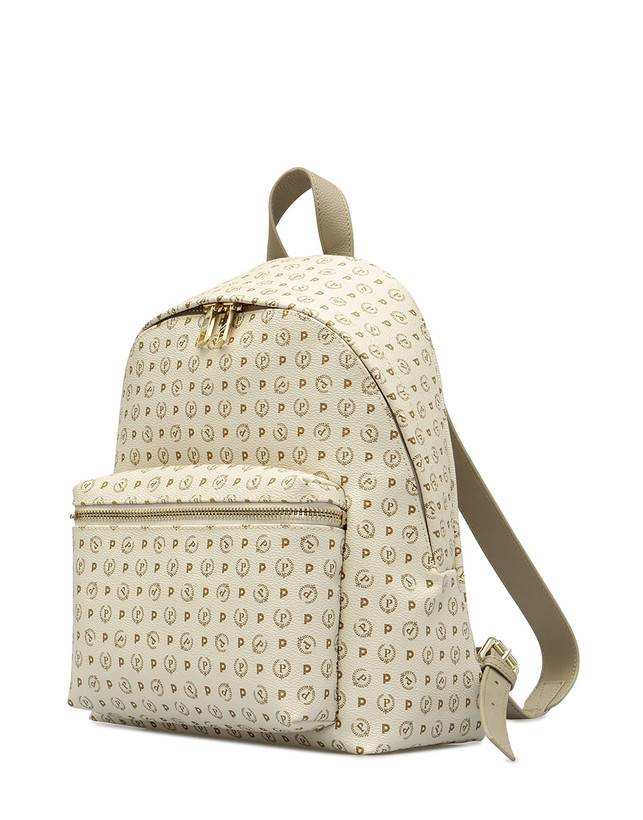 Pollini Zaino Heritage Logo Classic Avorio/ghiaccio Latest fashion