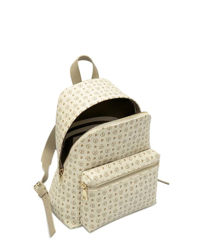 Pollini Zaino Heritage Logo Classic Avorio/ghiaccio Latest fashion