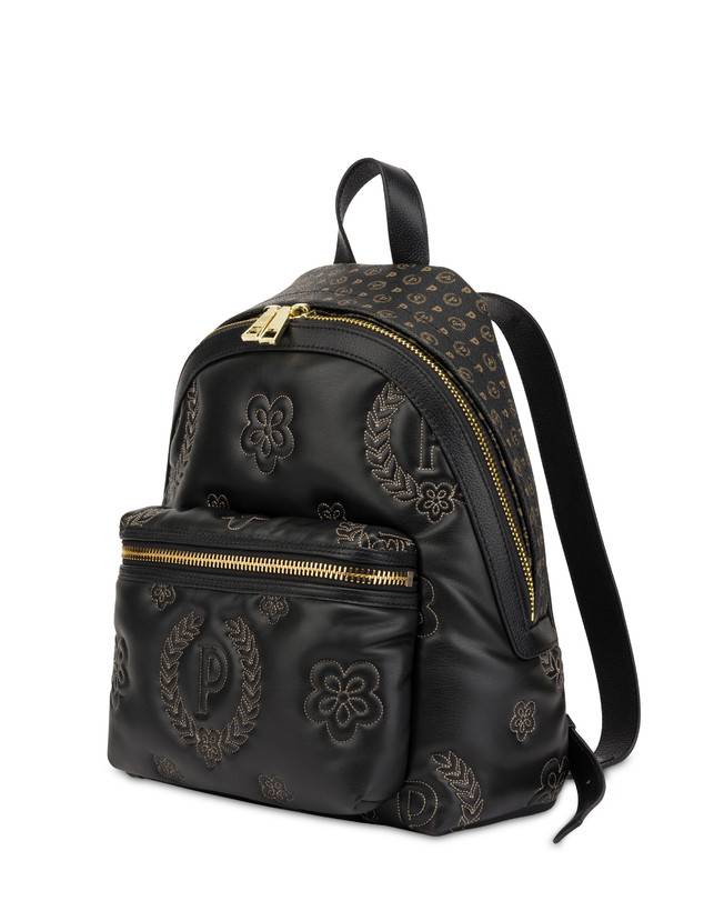 Pollini Zaino Puffy Heritage Nero/nero/nero Lightning offer