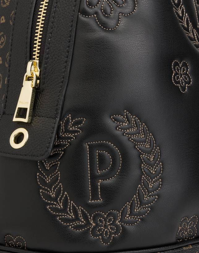 Pollini Zaino Puffy Heritage Nero/nero/nero Grandi sconti
