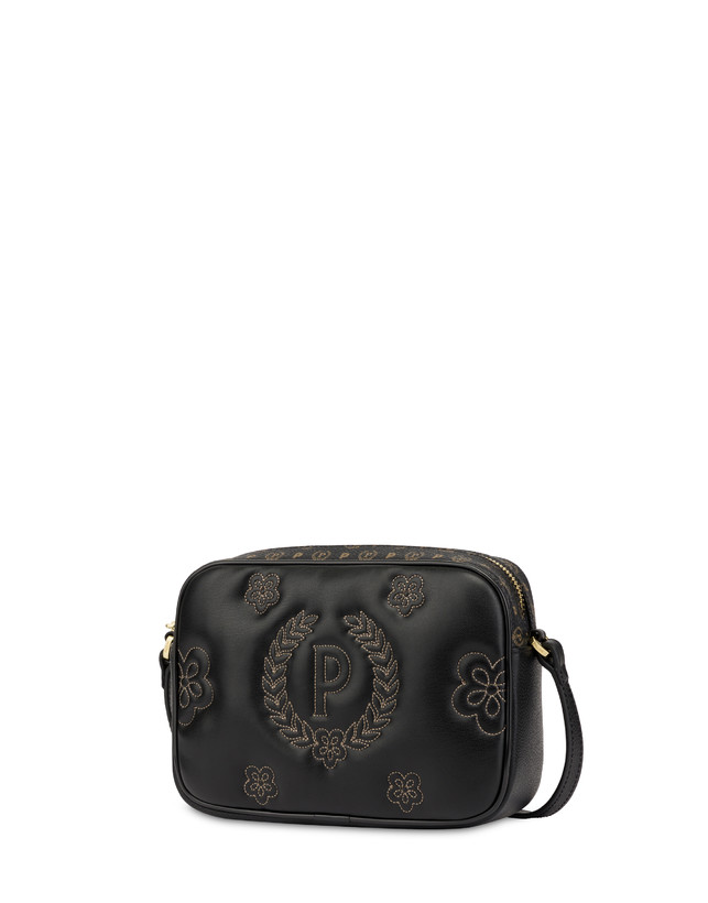 Pollini Borsa A Tracolla Puffy Heritage Nero/nero/nero Enormi risparmi