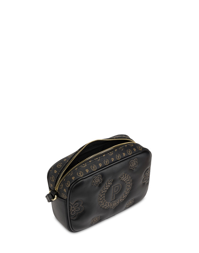 Pollini Borsa A Tracolla Puffy Heritage Nero/nero/nero Enormi risparmi