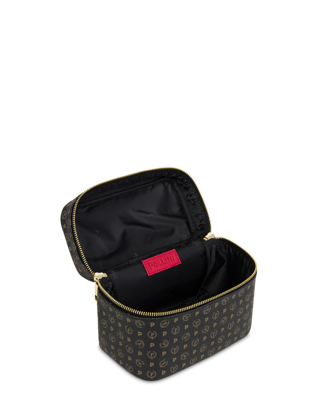 Pollini Borsa Beauty Piccola Heritage Logo Classic Nero/lacca ACQUISTA ORA