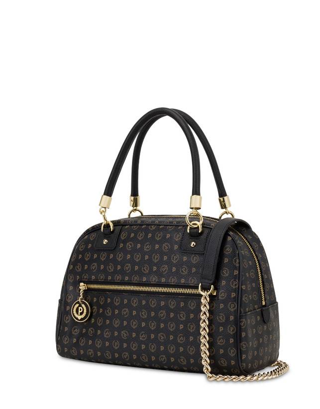 Pollini Bowling Bag Heritage Logo Classic Nero/nero Promozione temporanea