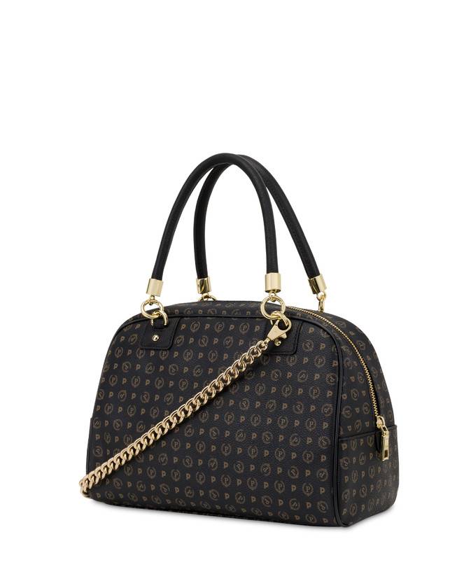 Pollini Bowling Bag Heritage Logo Classic Nero/nero Promozione temporanea