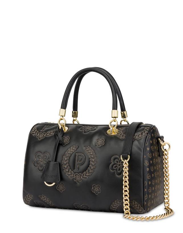 Pollini Borsa Bauletto Puffy Heritage Nero/nero/nero Fino al 65% di sconto