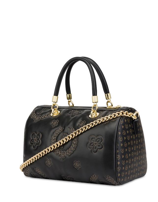 Pollini Borsa Bauletto Puffy Heritage Nero/nero/nero Fino al 65% di sconto