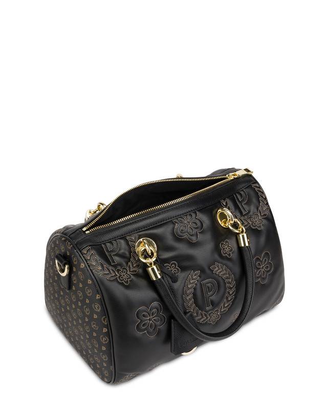 Pollini Borsa Bauletto Puffy Heritage Nero/nero/nero Fino al 65% di sconto