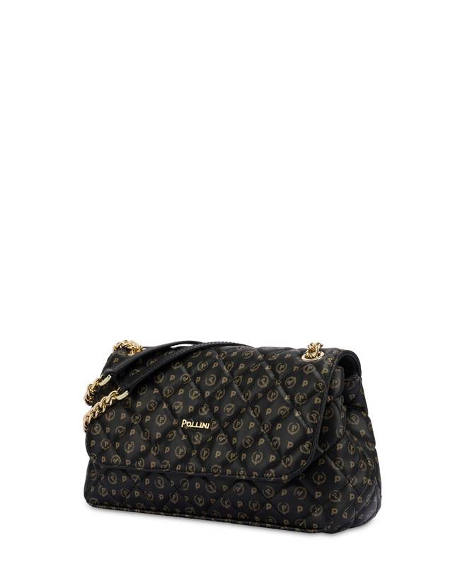Pollini Borsa A Spalla Heritage Matelassé Nero/nero Fino al 55% di sconto