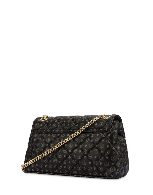 Pollini Borsa A Spalla Heritage Matelassé Nero/nero Fino al 55% di sconto