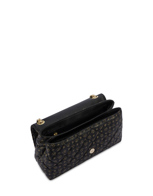 Pollini Borsa A Spalla Heritage Matelassé Nero/nero Fino al 55% di sconto