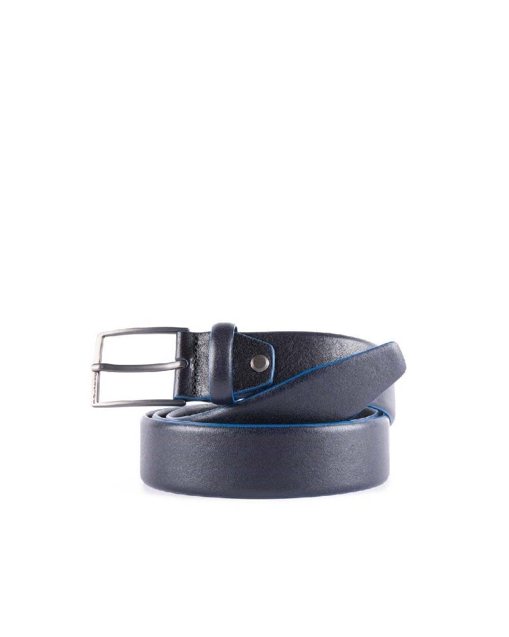 PIQUADRO  Cintura Uomo Pelle Blu Piquadro - Stile Raffinato Acquista Ora