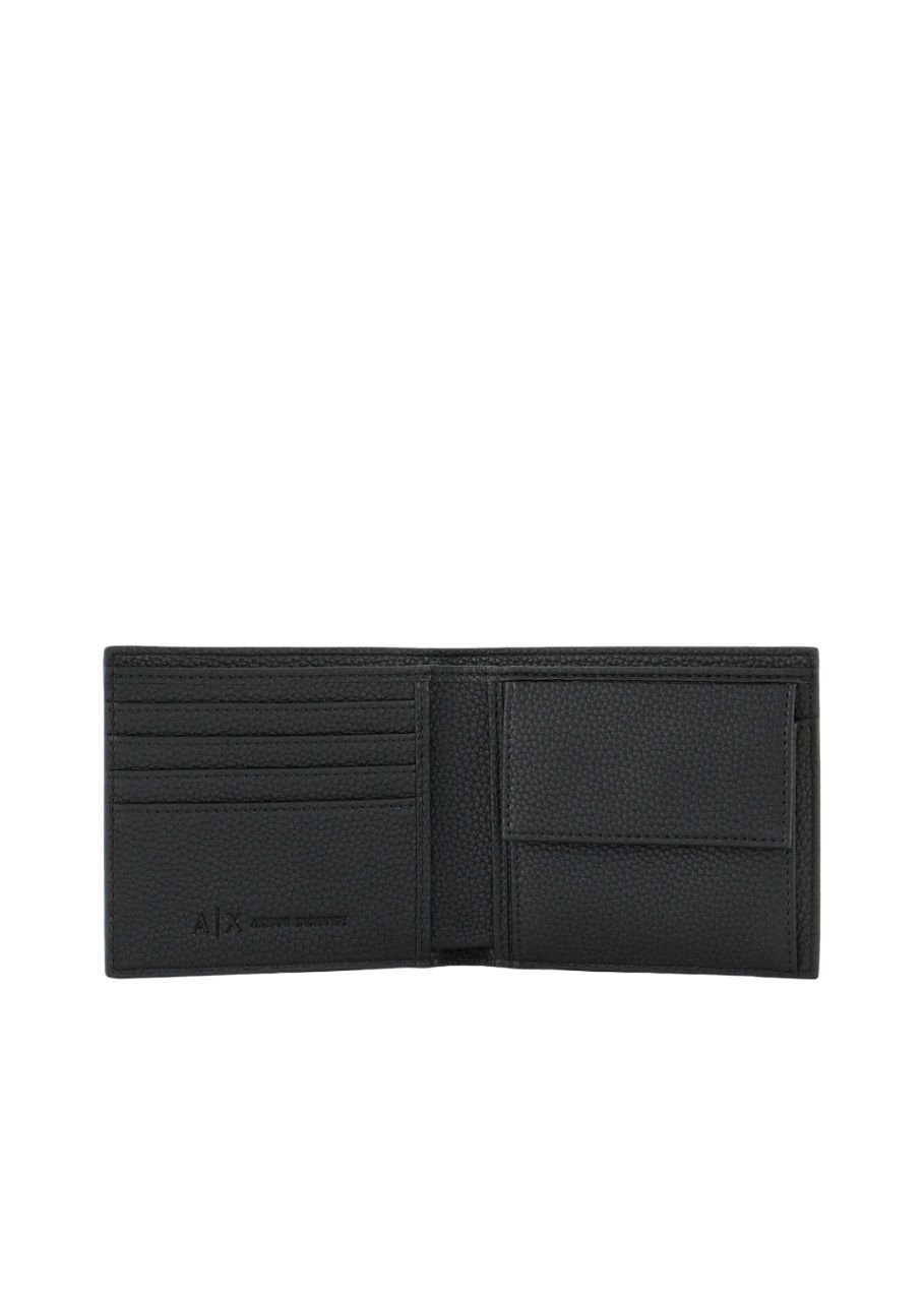 ARMANI EXCHANGE  Portafoglio Nero in Poliestere da Uomo Armani Exchange Affare Del Giorno