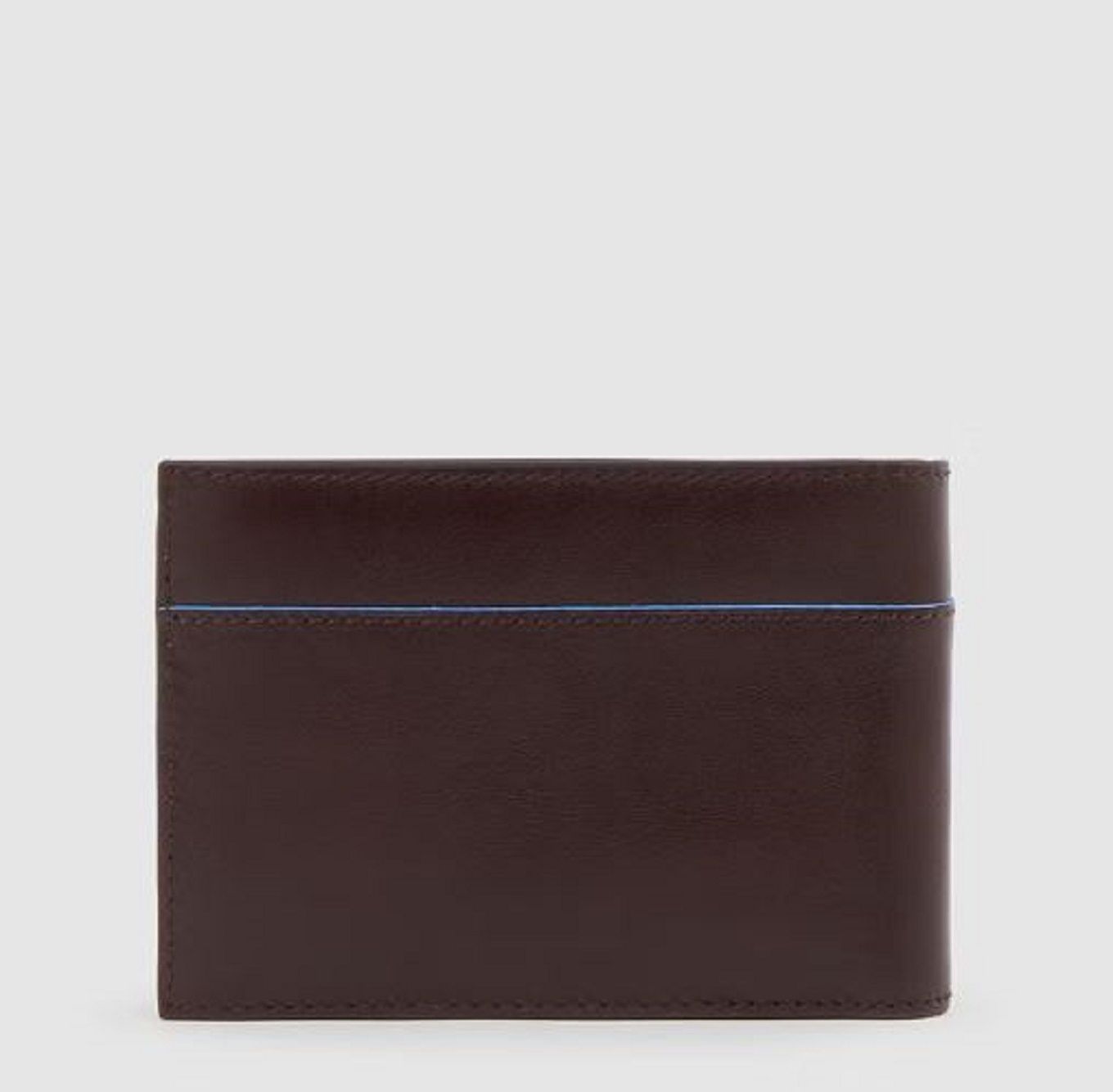 PIQUADRO  Portafoglio Piquadro in Pelle Marrone Scuro - Compatto ed Elegante Ultimo giorno
