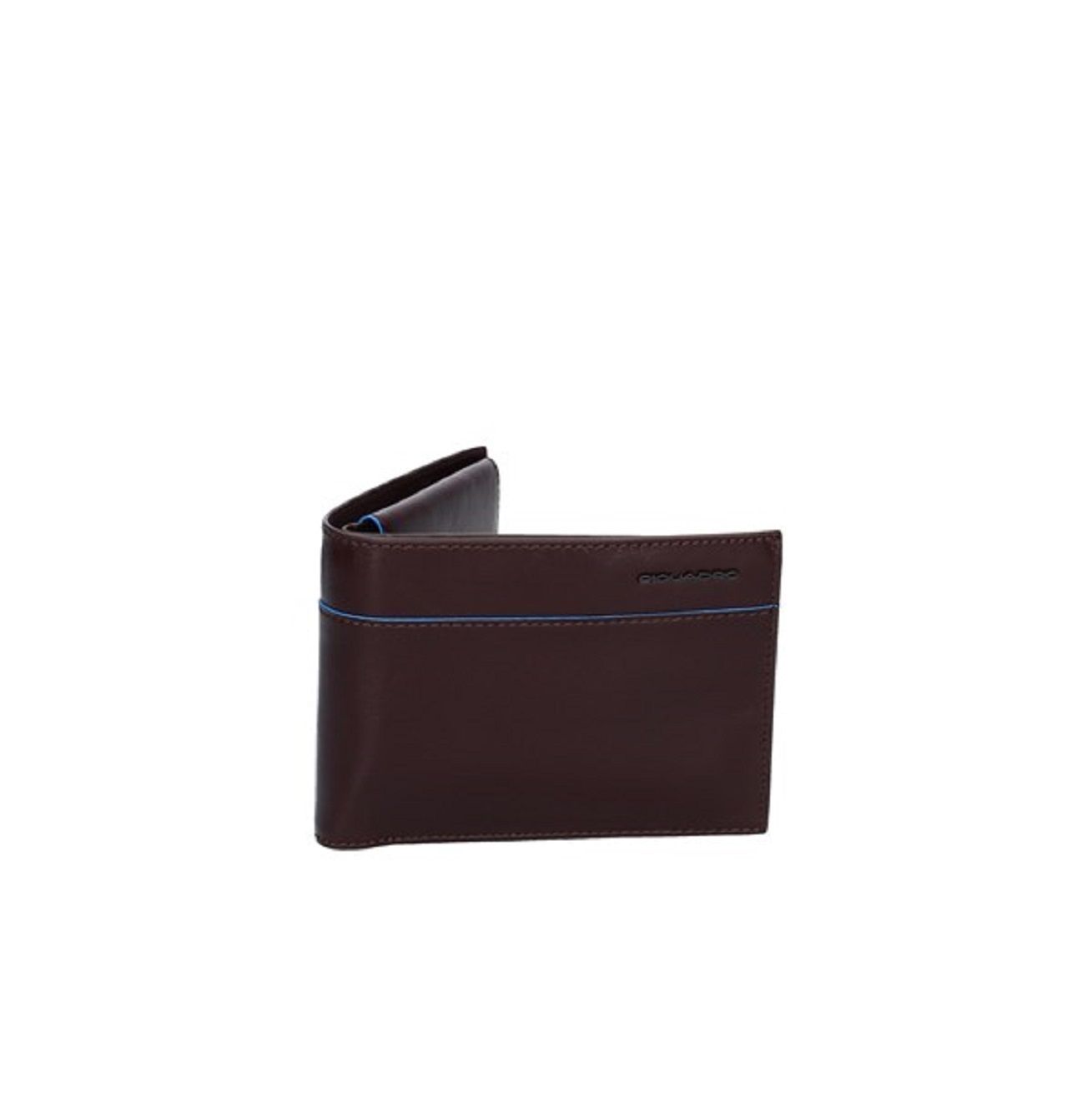 PIQUADRO  Portafoglio Piquadro in Pelle Marrone Scuro - Compatto ed Elegante Ultimo giorno