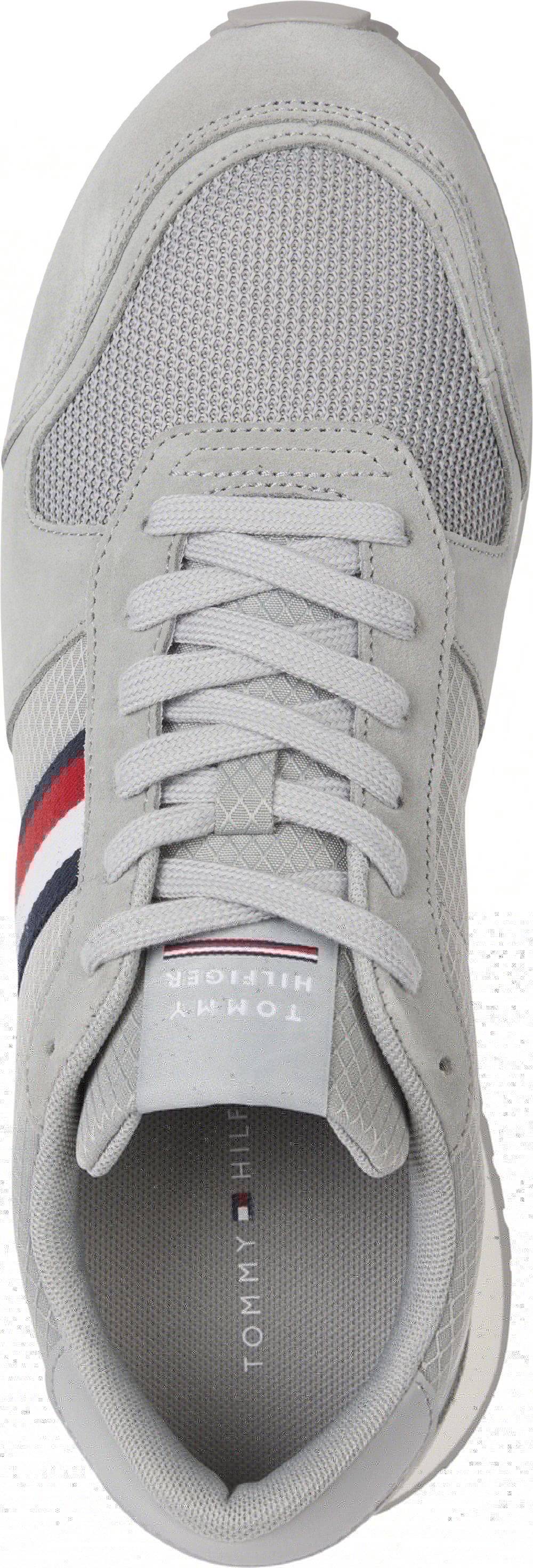 TOMMY JEANS  Sneakers Grigie Uomo in Pelle e Tessuto Tommy Jeans I Più Venduti