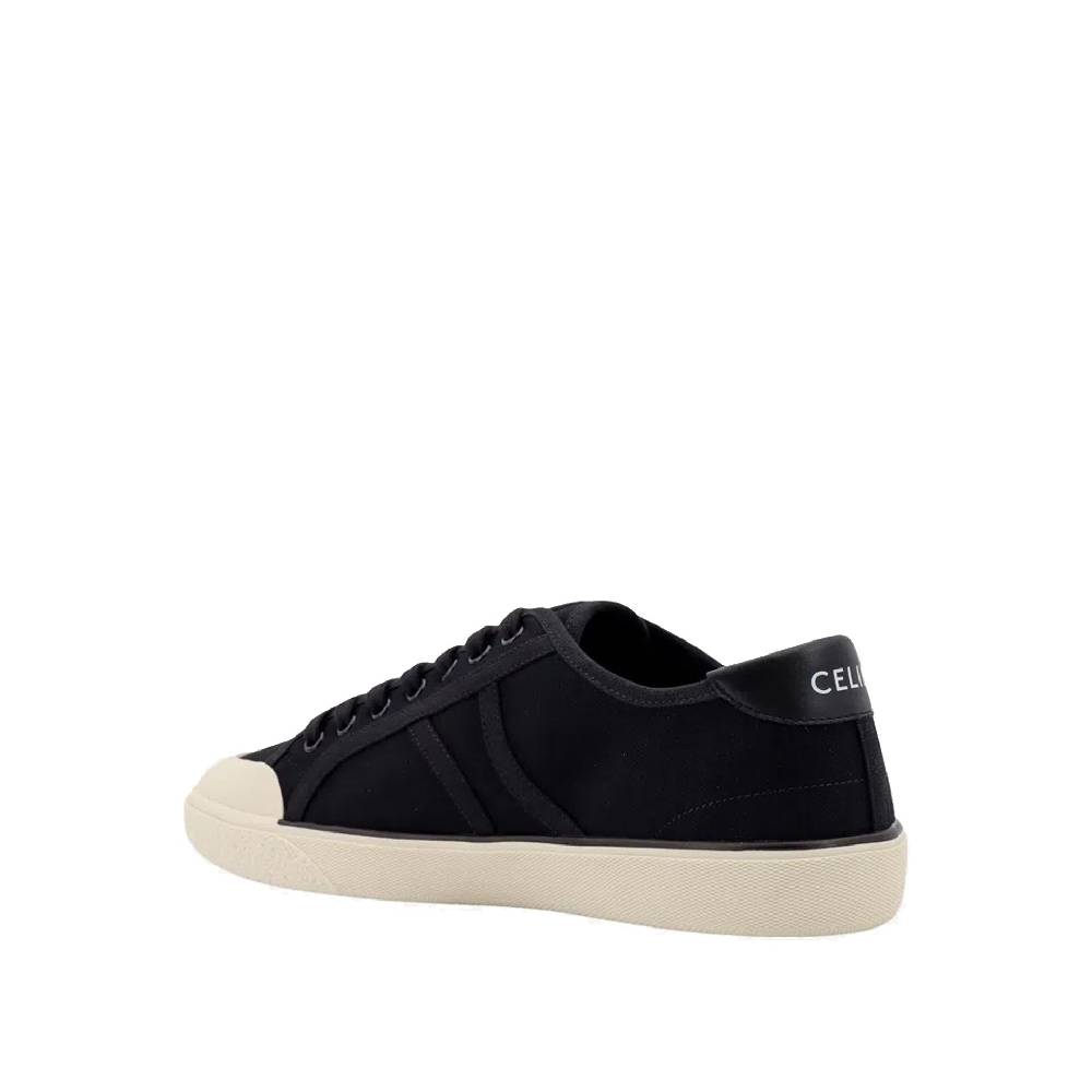 CELINE  Sneakers Uomo Celine Alan in Tela Nera In Saldo